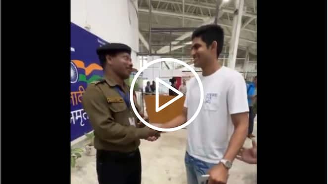 [Watch] GT Captain Shubman Gill Meets Team-mate Robin Minz's Father At The Airport